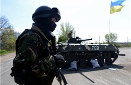 Thêm một thành phố đông Ukraine bị chiếm giữ